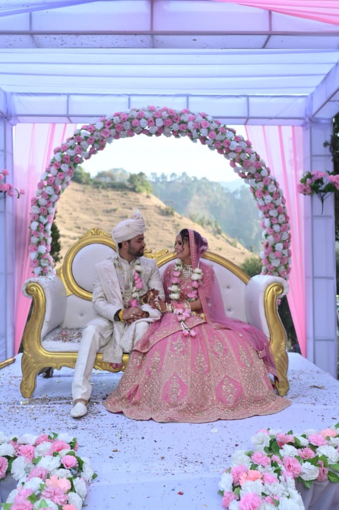 Traditional Pahadi Wedding Ceremony & Cinematic Moments - Dev Tent House & Megha Video's