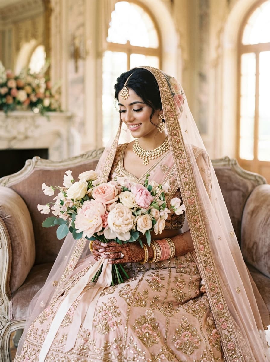 Bridal Bouquet Detail