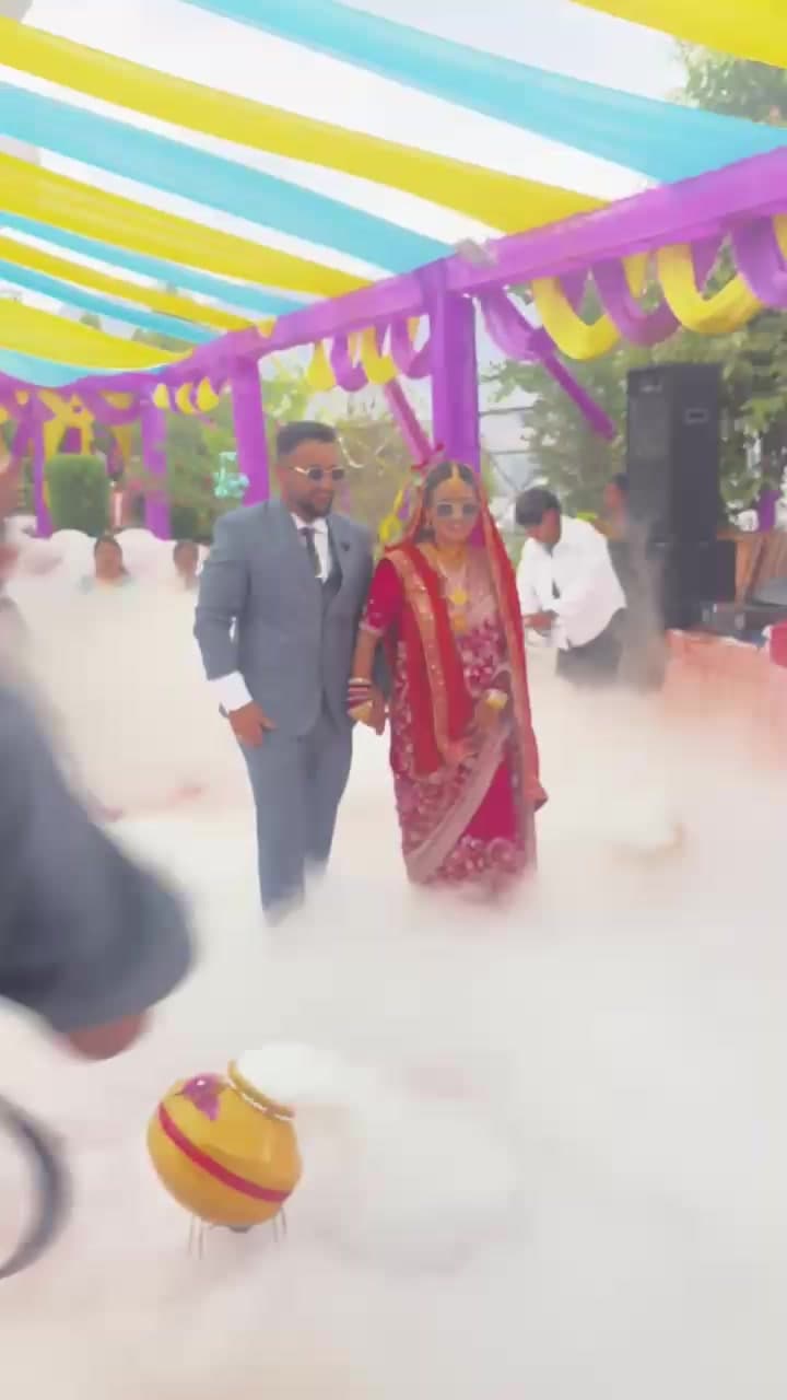 Grand Mandap Entry & Royal Celebrations